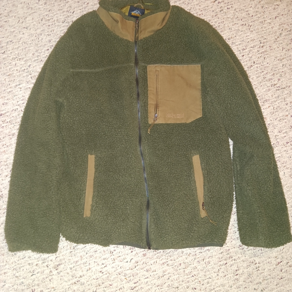 Pacific Trail Olive and Tan Performance Jacket
